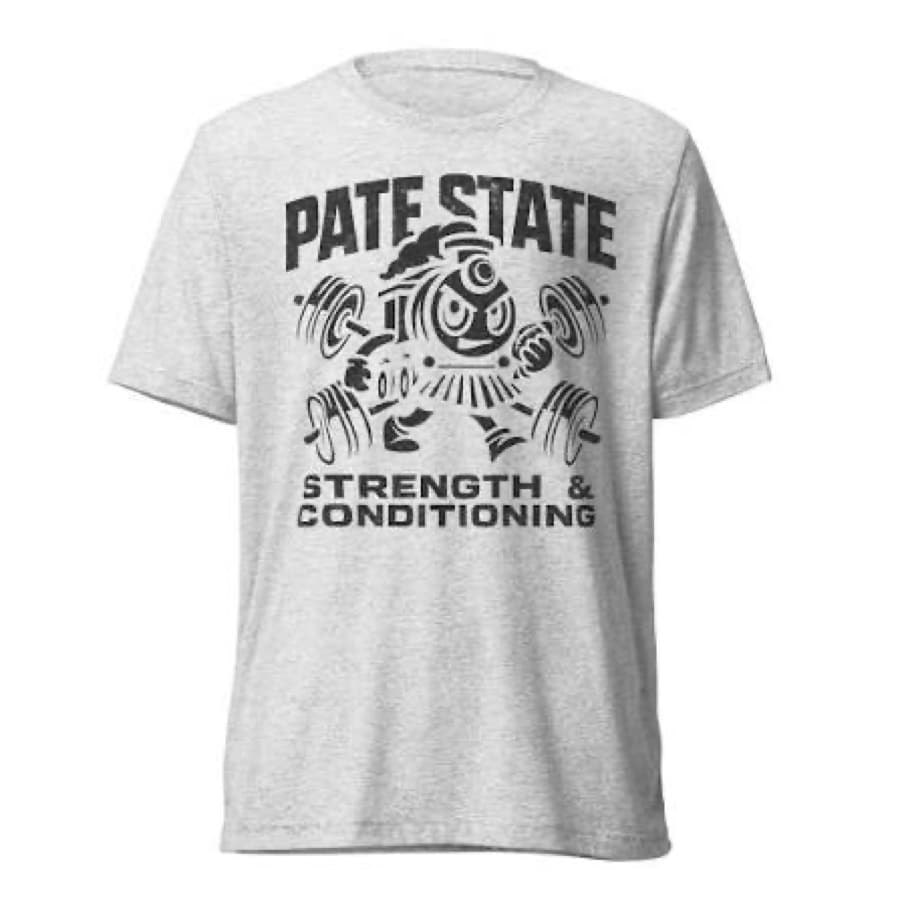 The Pate State Strength & Conditioning tee