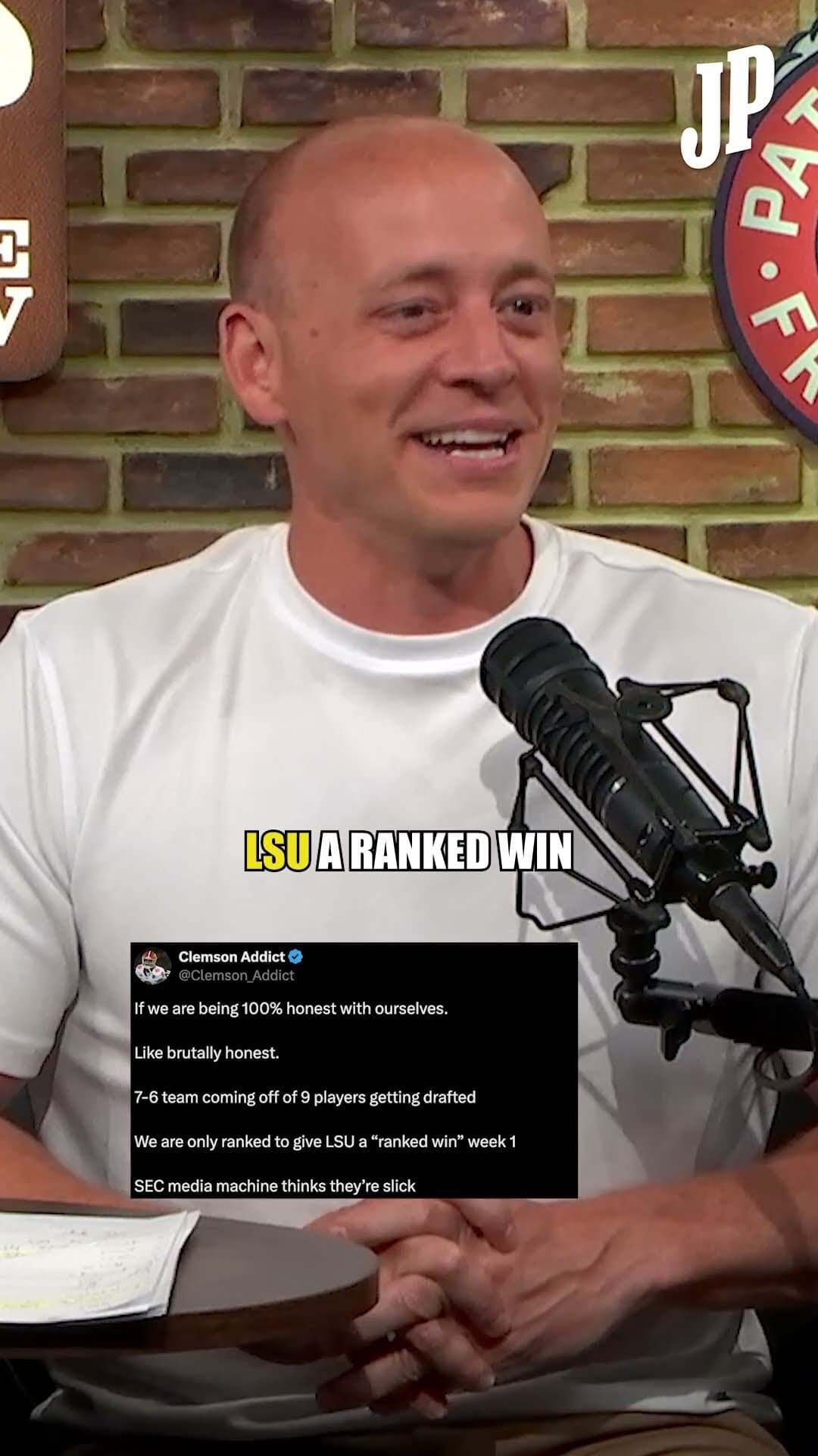 HOW IS CLEMSON RANKED?! 🤯